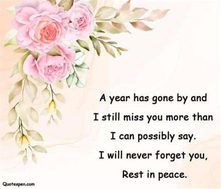 1st Year Death Anniversary Message For Father Death Anniversary