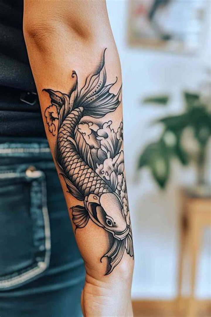 21+ Awesome Koi Fish Tattoo Designs, Ideas Design Trends Premium PSD, Vector Downloads