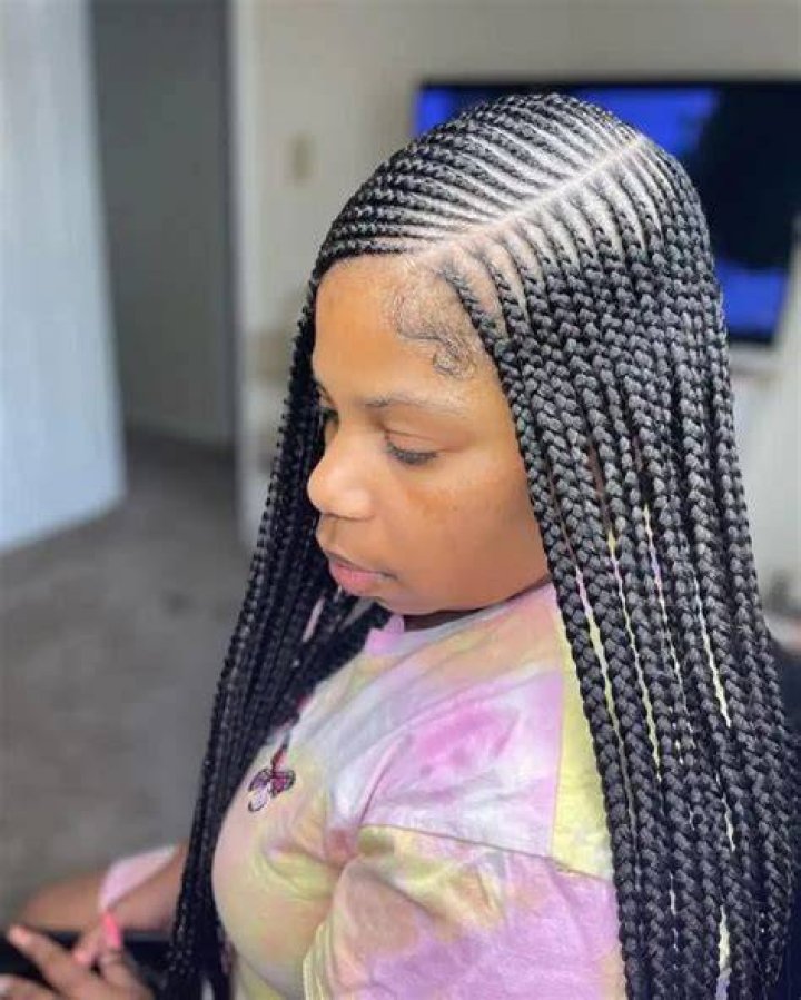 30+ Medium Side Part Tribal Braids HiramClarice