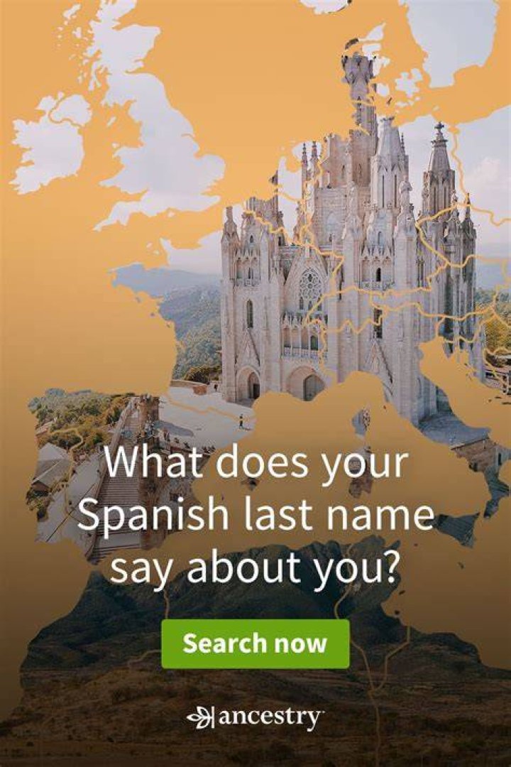 4 Types of Spanish Surnames Which One Is Yours in 2020 Learning spanish, Spanish last names