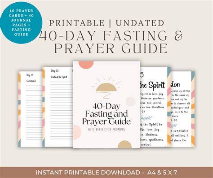 40 Great Fasting And Prayer Scriptures (Bible Verses) Faith Victorious