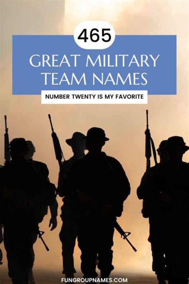 400 Best Military Division Names That You Will Like