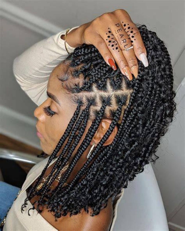 african american braided hairstyles in a bun Bun african braided