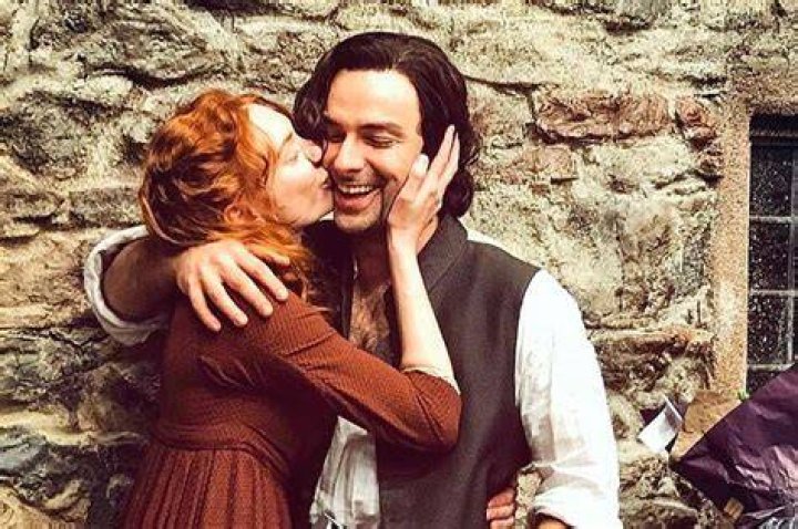 Aidan Turner and Eleanor Tomlinson, Poldark