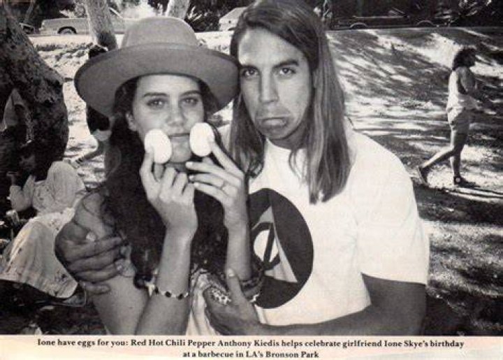 Anthony Kiedis And Ione Skye