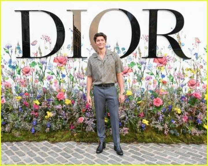 Barton Cowperthwaite attends as Dior and Jean-Michel Othoniel Present J'adore As Seen By Jean-Michel Othoniel at Brooklyn Botanic Gardens on Septem...