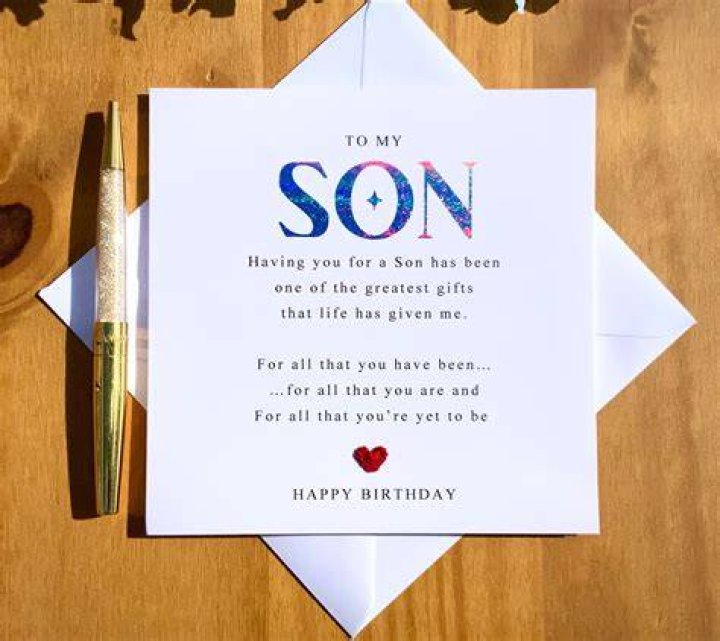 Card for Adult Son Special Sons Birthday Birthday Card for Etsy UK