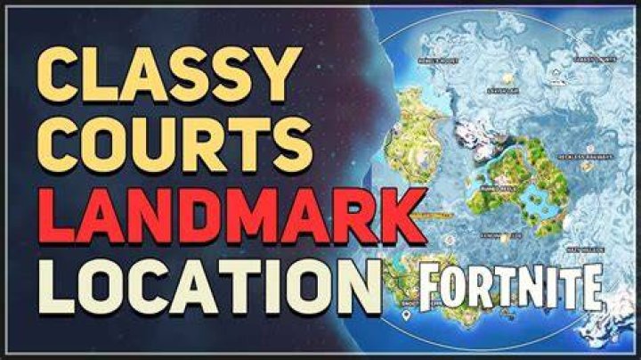 Classy Courts Location Fortnite YouTube