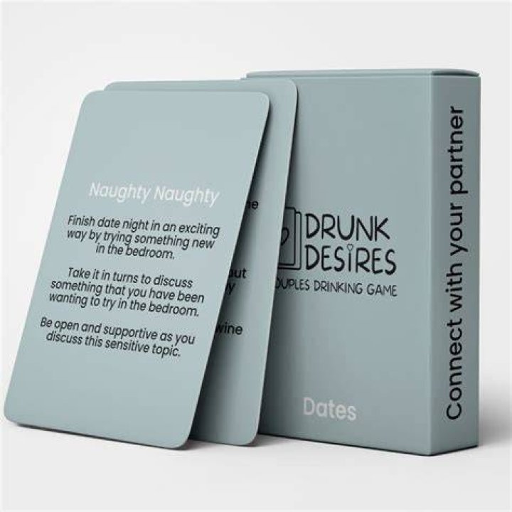 Drunk Desires Couples Drinking Card Game Valentines Day Gift Etsy