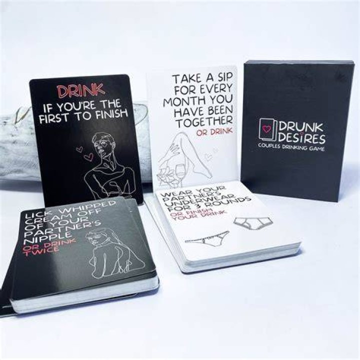 Drunk Desires Xrated Couples Drinking Card Game Valentines Etsy UK