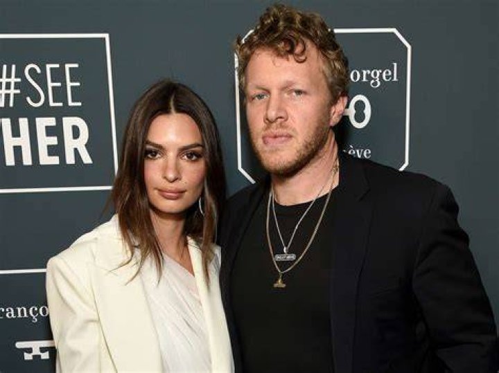 Emily Ratajkowski and Sebastian Bear-McClard During Their Wedding Ceremony