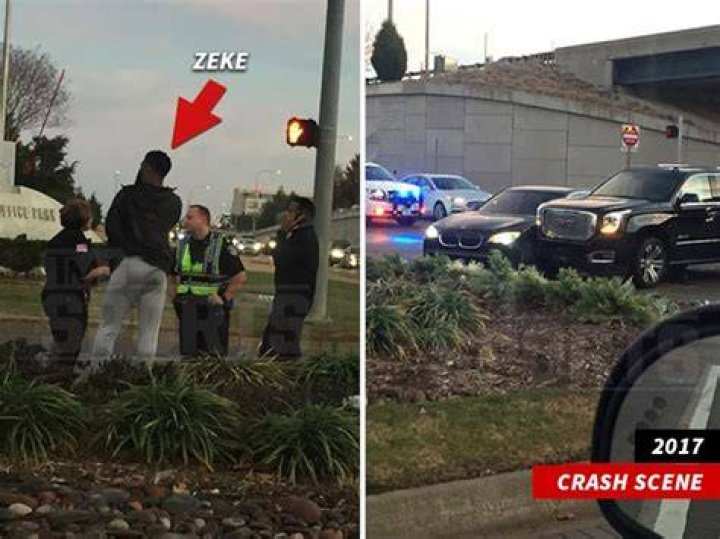 Ezekiel Elliott was accused of domestic violence by his former girlfriend, Tiffany Thompson