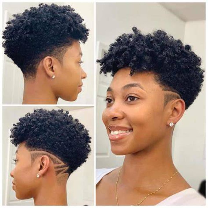 fade short natural haircuts for black females 2019 RashelKaydon