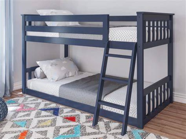Fremont Twin over Twin Bunk Bed Twin bunk beds, Bunk beds, Wooden bed