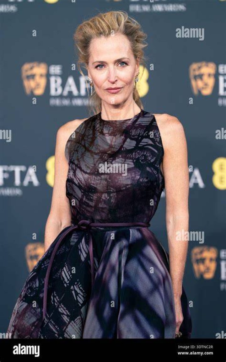 Gillian Anderson attends the BAFTA Los Angeles Awards Season Tea Party at Hotel Four Seasons in Beverly Hills, California, USA, on 04 January 2020. | usage worldwide