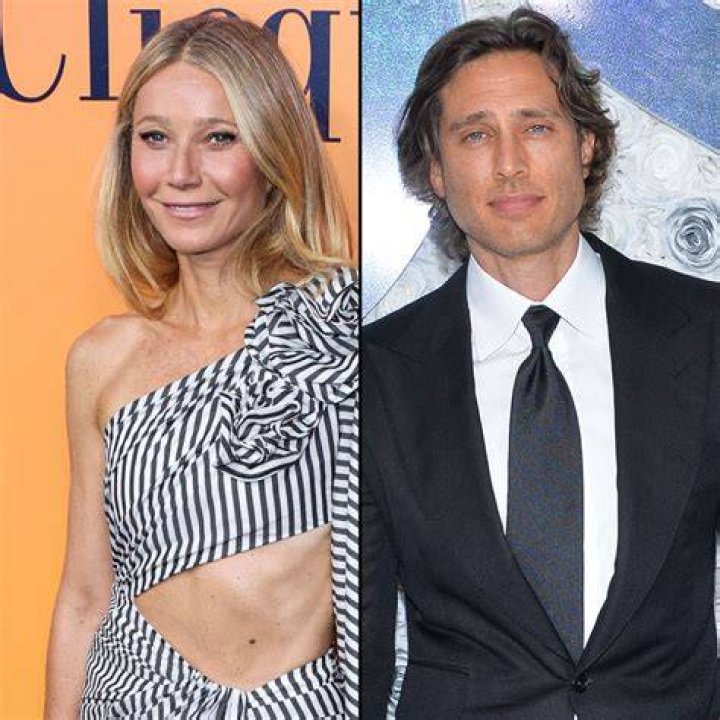 Gwyneth Paltrow and Brad Falchuk at a private ceremony