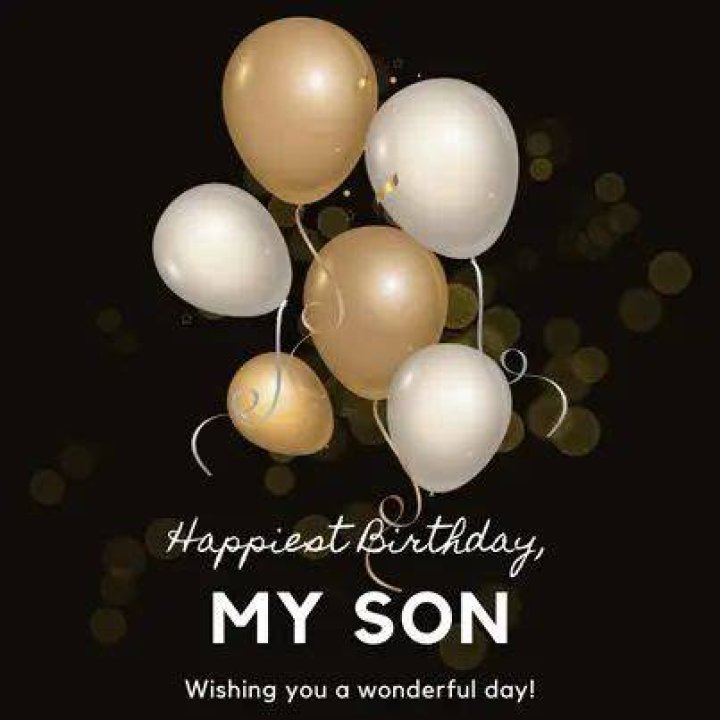 Happy Birthday Adult Son Images of Cakes, Cards, Wishes