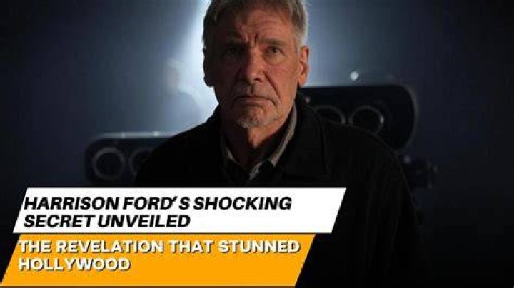 Harrison Ford Indictment: A Shocking Revelation