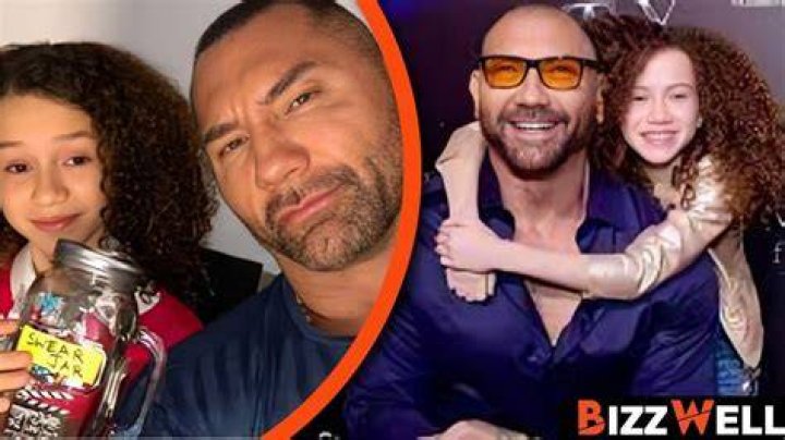 keilani Bautista children with their grandfather Dave Bautista.