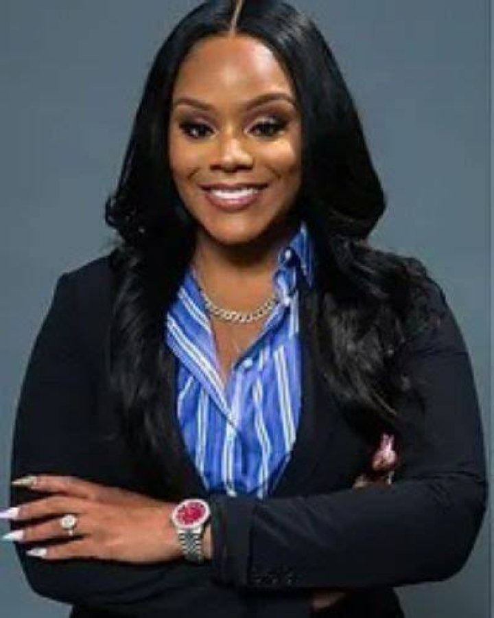 Kendra Robinson dressed in legal attire.