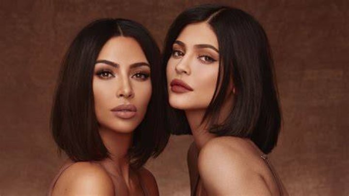 kylie jenner kim kardashian ad copy Pascal Le Segretain:Getty Images