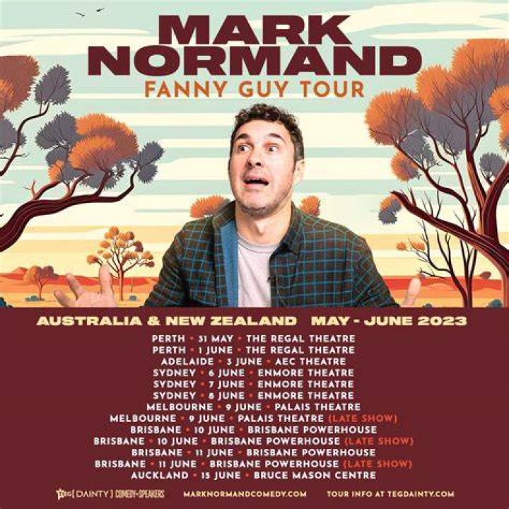 Mark Normand Tickets, Tour & Concert Information Live Nation Australia