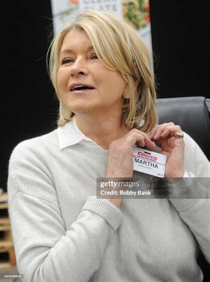 Martha Stewart Book Signing