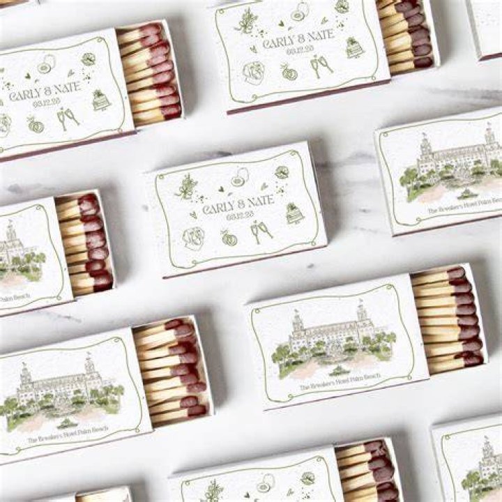 Matches Custom Matchbooks & Wedding Matches For Your Party