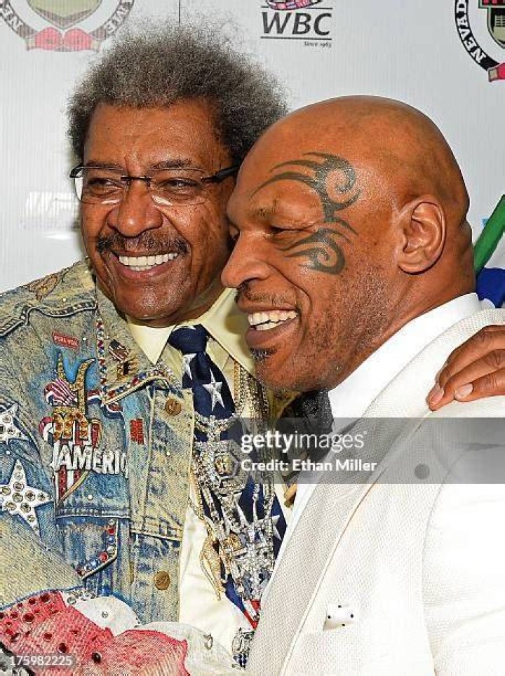 Mike Tyson At Nevada Boxing Hall Of Fame Induction Ceremony
