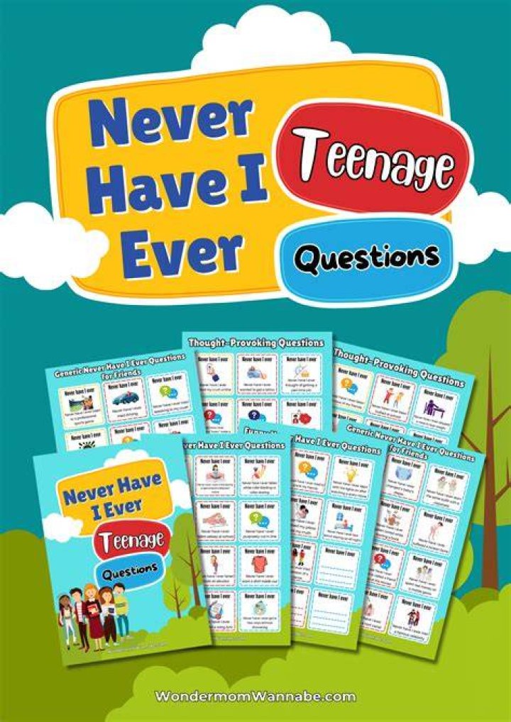 Never Have I Ever Teenage Questions Dirty Never Have I Ever Questions