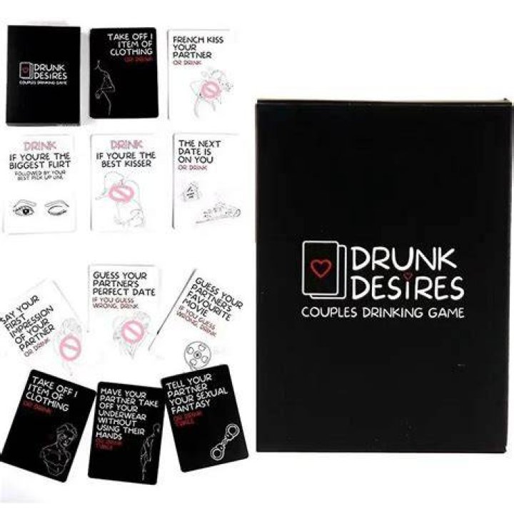 New Arrival Drunk Desires Couples Drinking Game Tarot Cards Fortune Guidance Telling Divination