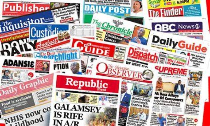 Newspapers headlines Monday, November 14, 2022 Prime News Ghana