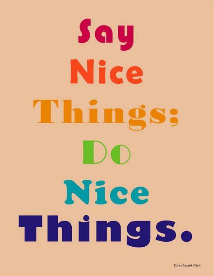 Nice Things to Say to a Friend Nice Things To Say to a Girl