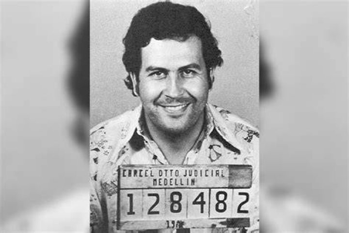 Pablo Escobar Mugshot and arrest