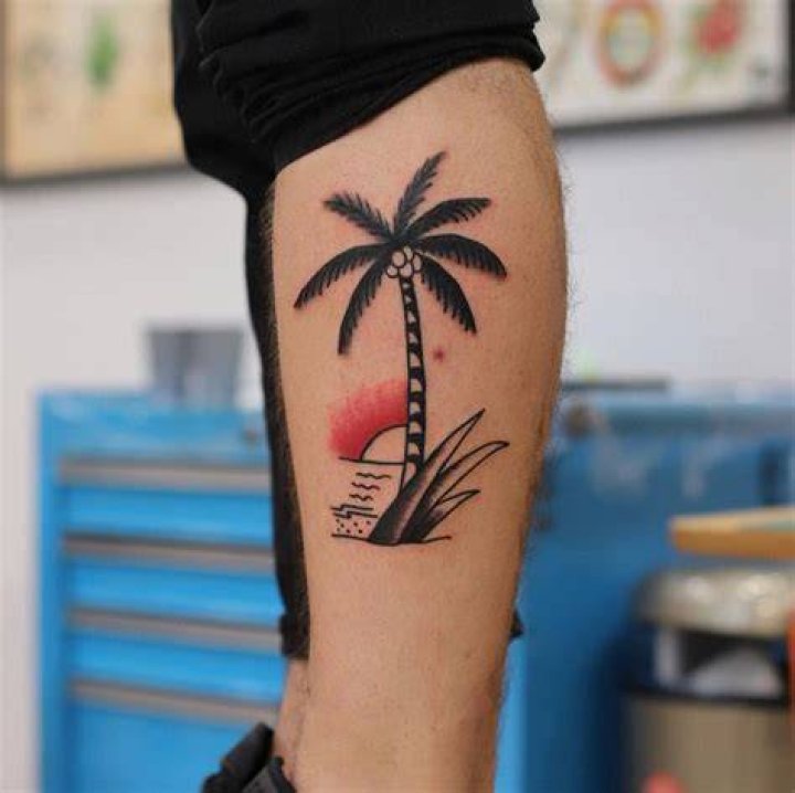 Palm Tree Tattoo Meaning Body Tattoo Art