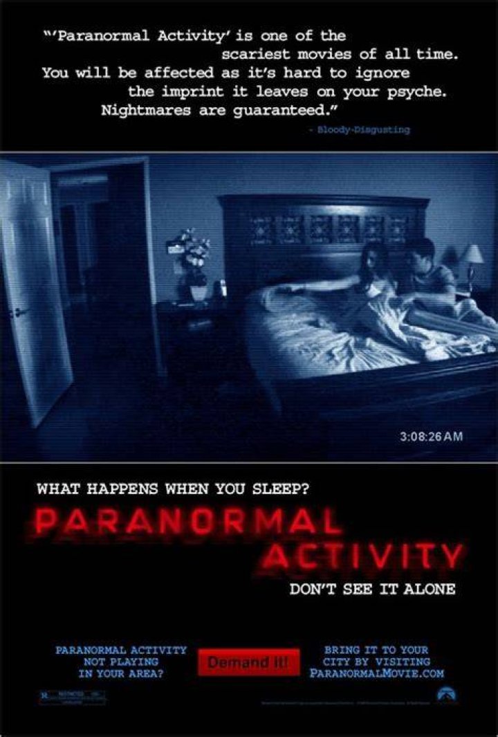 Paranormal Activity (2009) Posters &mdash; The Movie Database (TMDb)