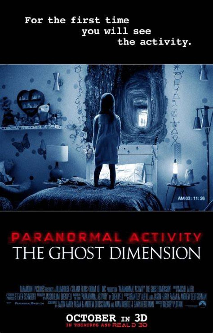 Paranormal Activity 5 poster has a terrible tagline SciFiNow The World's Best Science