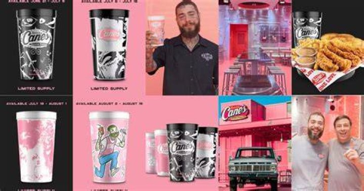 Post Up with these collectible cups, now available at Raising Cane's
