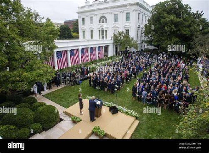 President Trump Introduces Nominee For Associate Justice of the Supreme Court Judge Amy Coney Barrett