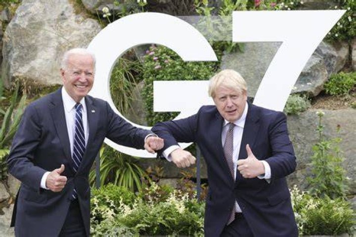 Prime Minister Boris Johnson G7 Summit Day One