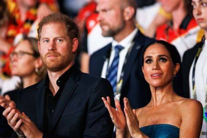 Prince Harry and Meghan Duchess of Sussex attend a youth reception during their Royal visit to Africa