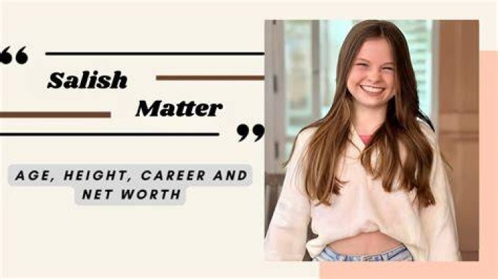 Salish Matter net worth, age, height, bio, career, relation, fact Kemi Filani News