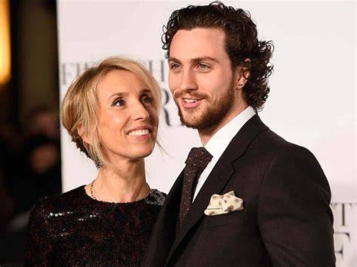 Sam Taylor-Johnson and Aaron Taylor-Johnson attend the 75th Locarno Film Festival red carpet on August 03, 2022 in Locarno, Switzerland.