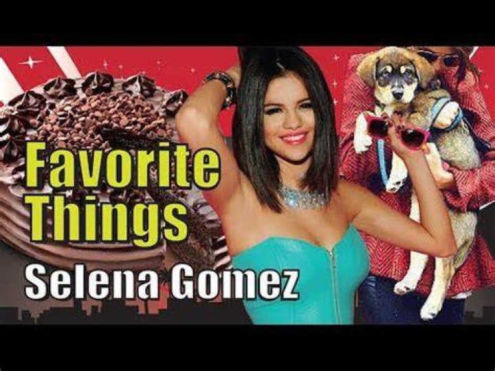 Selena Gomez favorite things