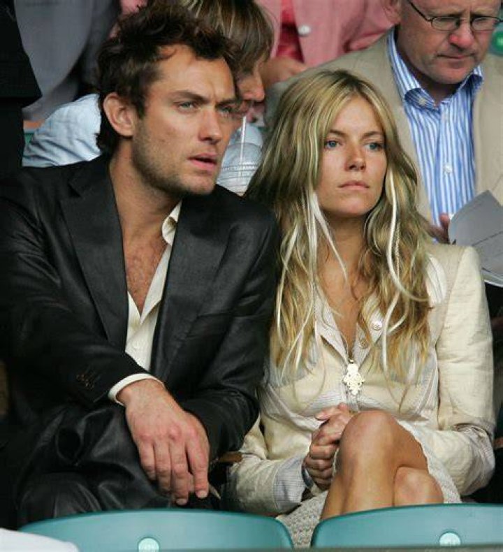 Sienna Miller and Jude Law