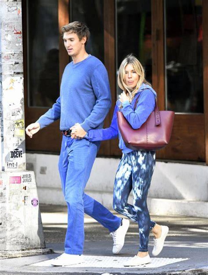 Sienna Miller and Lucas Zwirner
