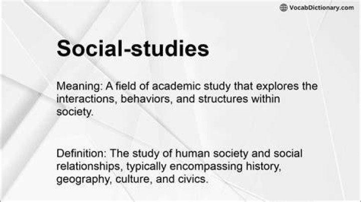 Social studies Meaning YouTube