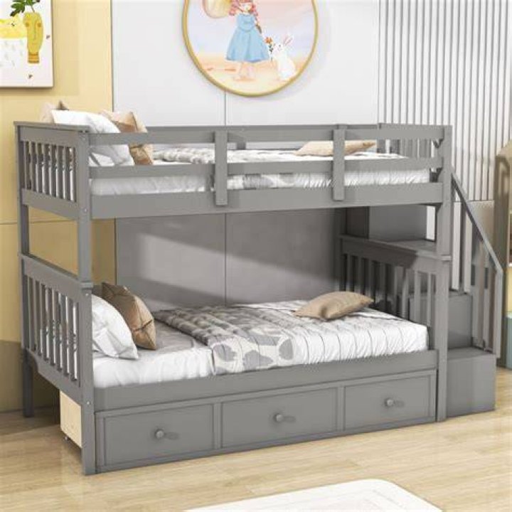 Stylish Fremont Twin Over Twin Bunk Bed: Space-Saving Solution For Kids