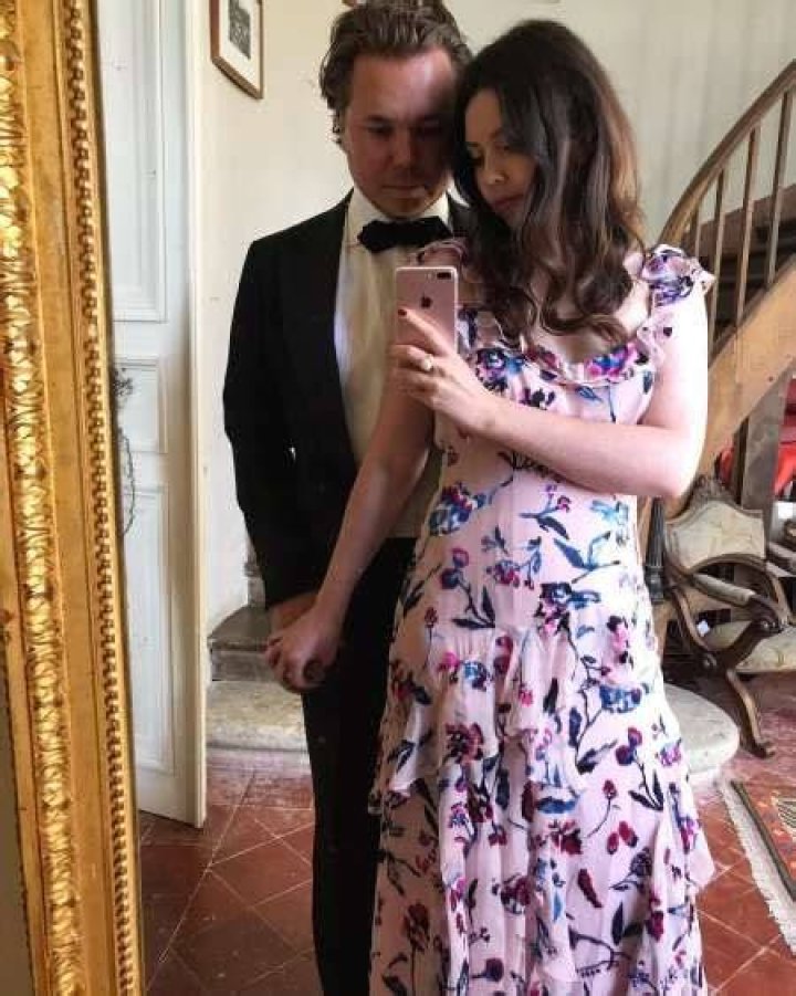 Tanya Taylor with her husband, Michel Pratte in their house in New York City, New York