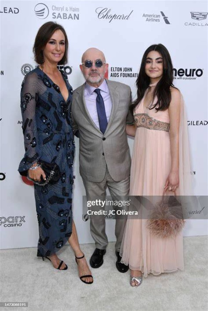 Taupin and Kidd with their daughters.